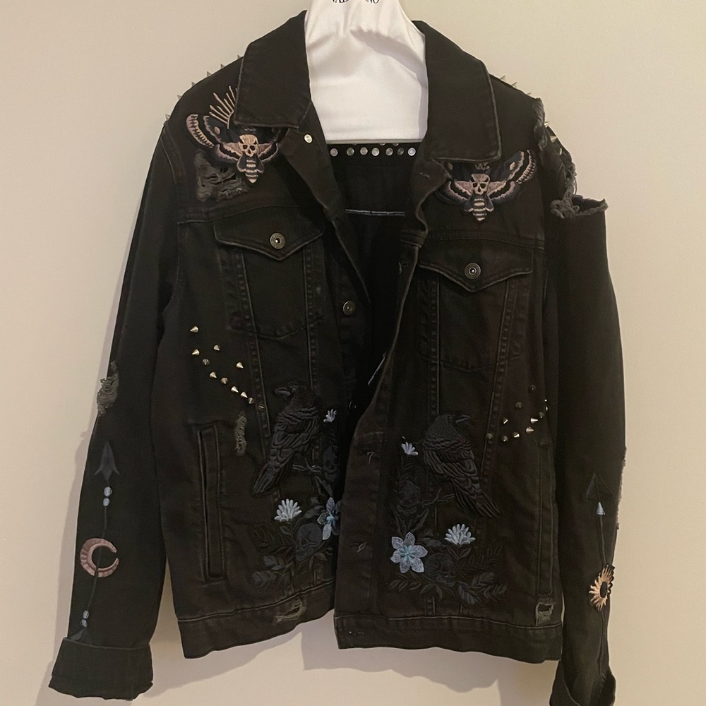 Studded Denim Jacket